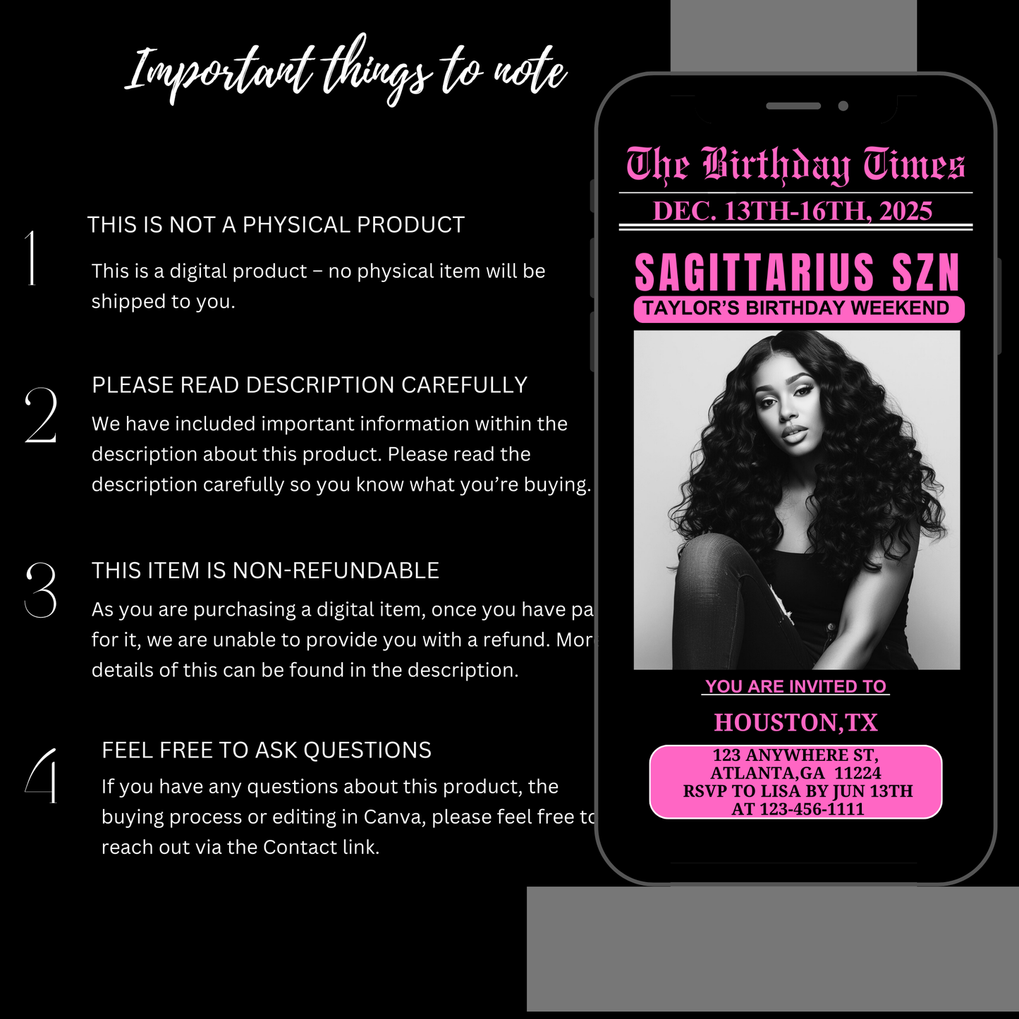 BIRTHDAY TRIP INVITATION-519