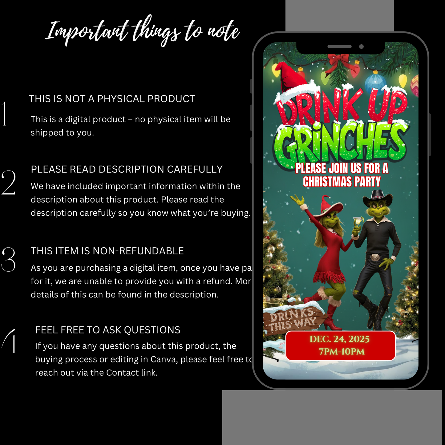 GRINCHMAS PARTY INVITATION-498