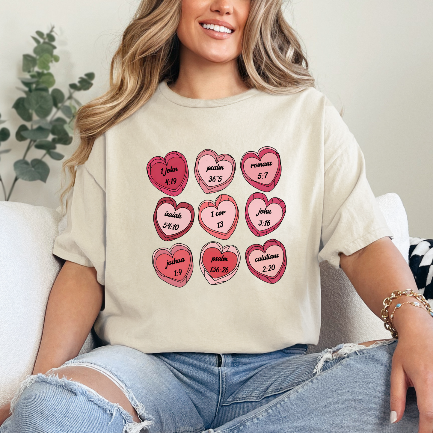 Hearts  Valentin's Tee