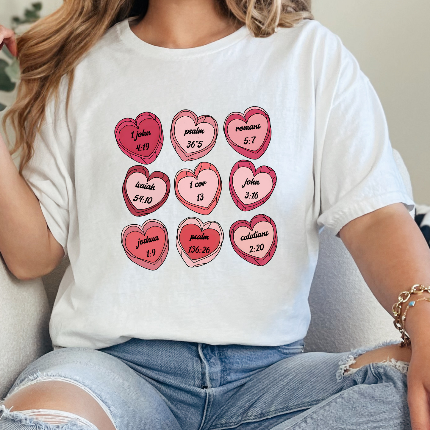 Hearts  Valentin's Tee