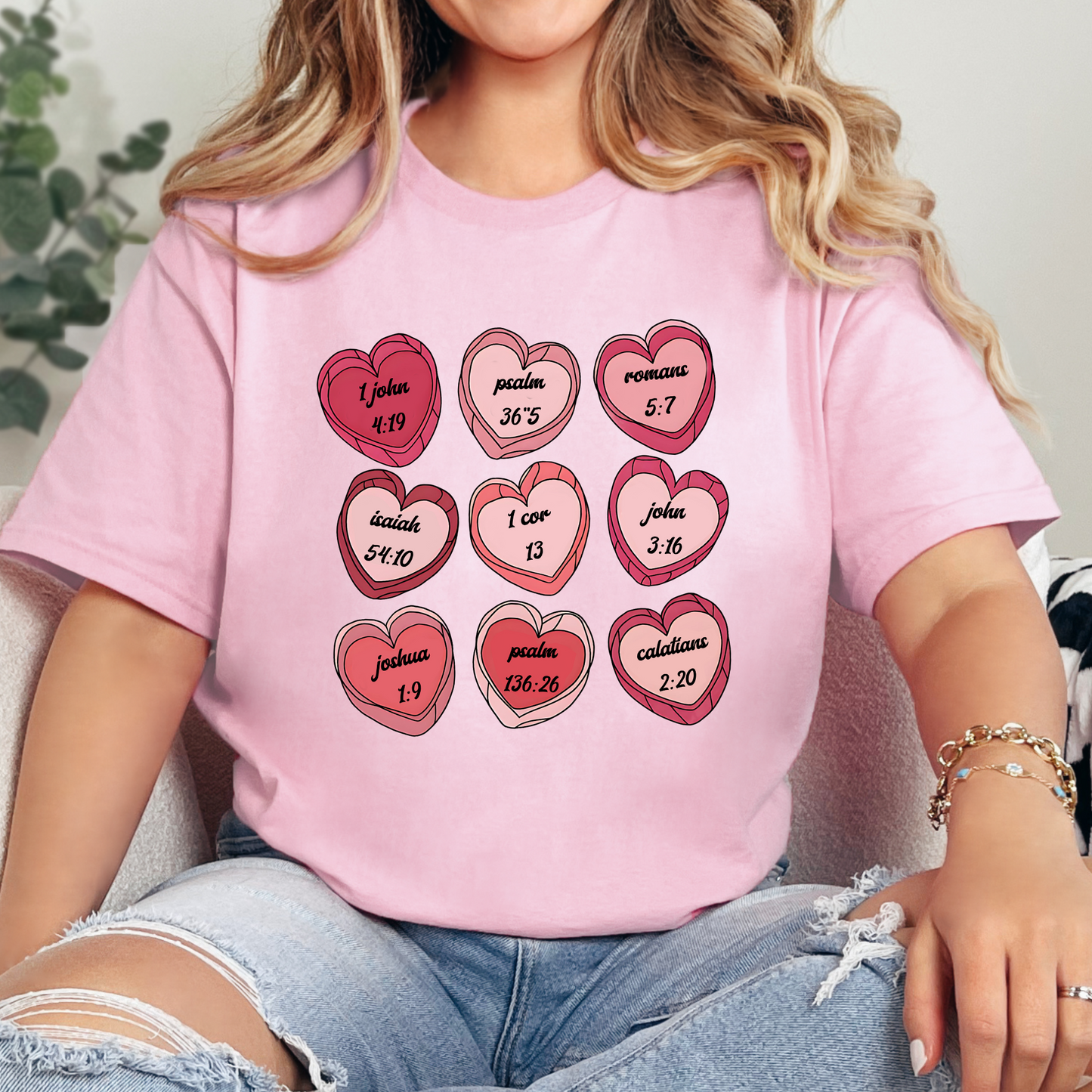 Hearts  Valentin's Tee