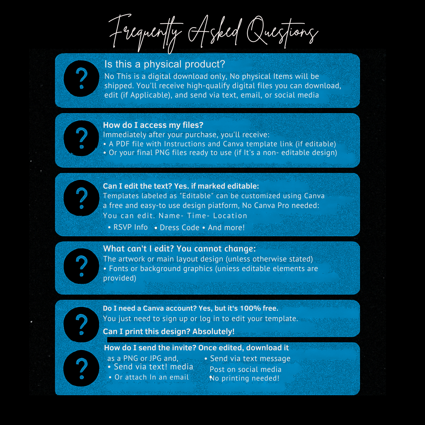 NEW ORLEANS Trip Digital Video Invitation Itinerary Template-Instant Download