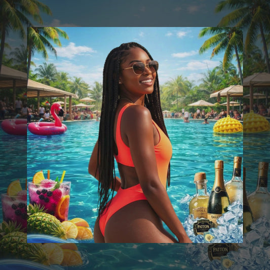 Pool Party Animated Digital Flyer- 642