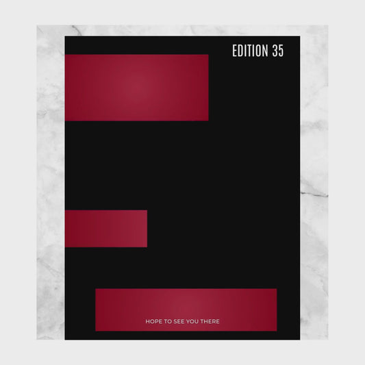 KING MAGAZINE COVER BIRTHDAY PARTY INVITE