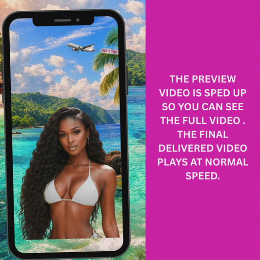 Miami Trip Digital Video Invitation -659